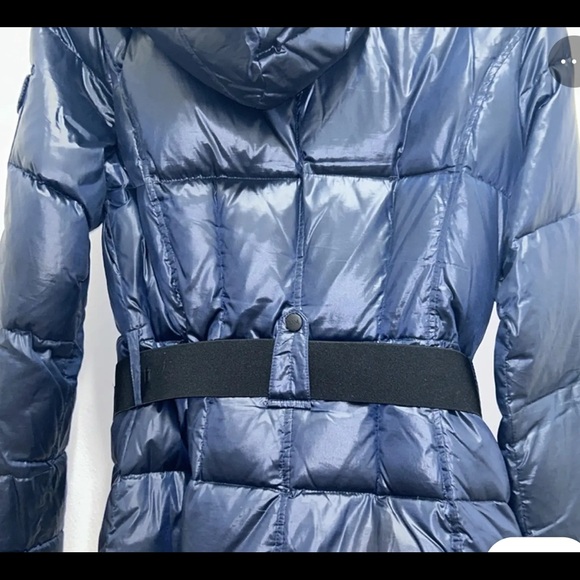 SAM Blue SoHo Down Coat with Belt - Picture 3 of 11